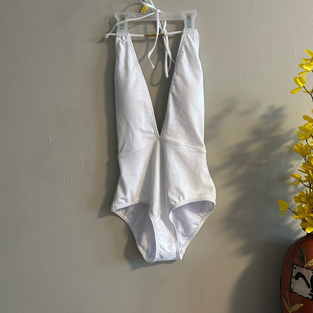 Ted Baker Elegant White Swimsuit